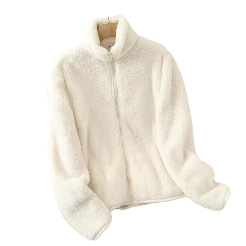 Stay Cozy in Style: Women's Double-Sided Velvet Fleece Coat - Your Perfect Winter Companion