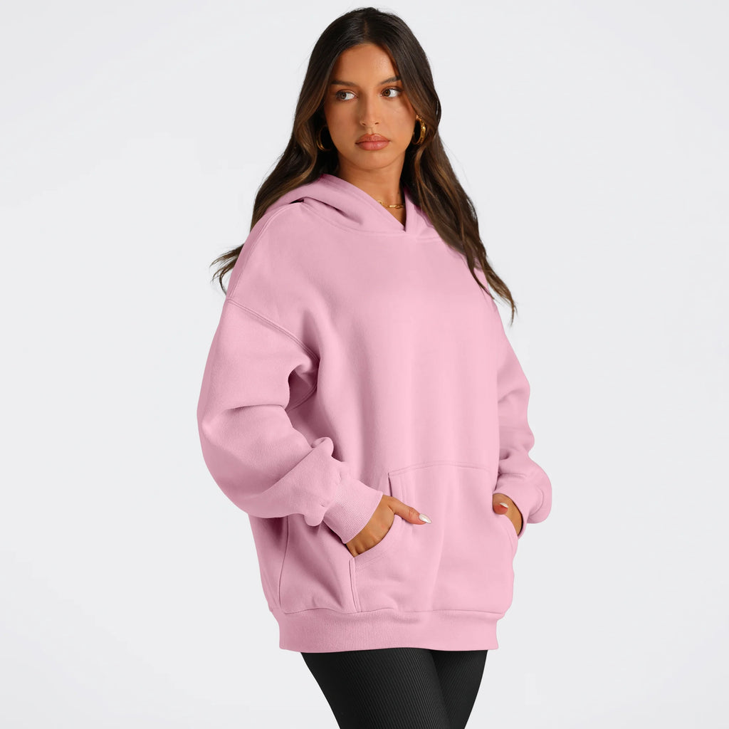 Cozy Oversized Hoodies for Women - Stylish Fall Fashion Sweatshirts with Pocket