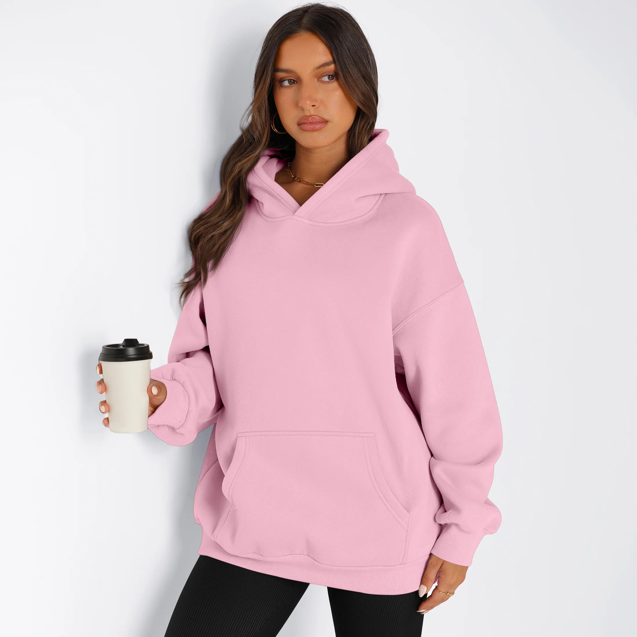 Cozy Oversized Hoodies for Women - Stylish Fall Fashion Sweatshirts with Pocket